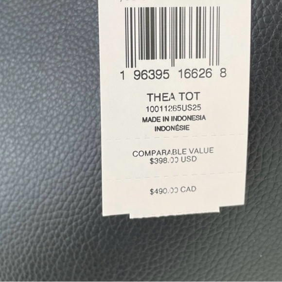 Authentic Coach blue denim leather shoulder tote bag new with tags - Picture 4 of 7